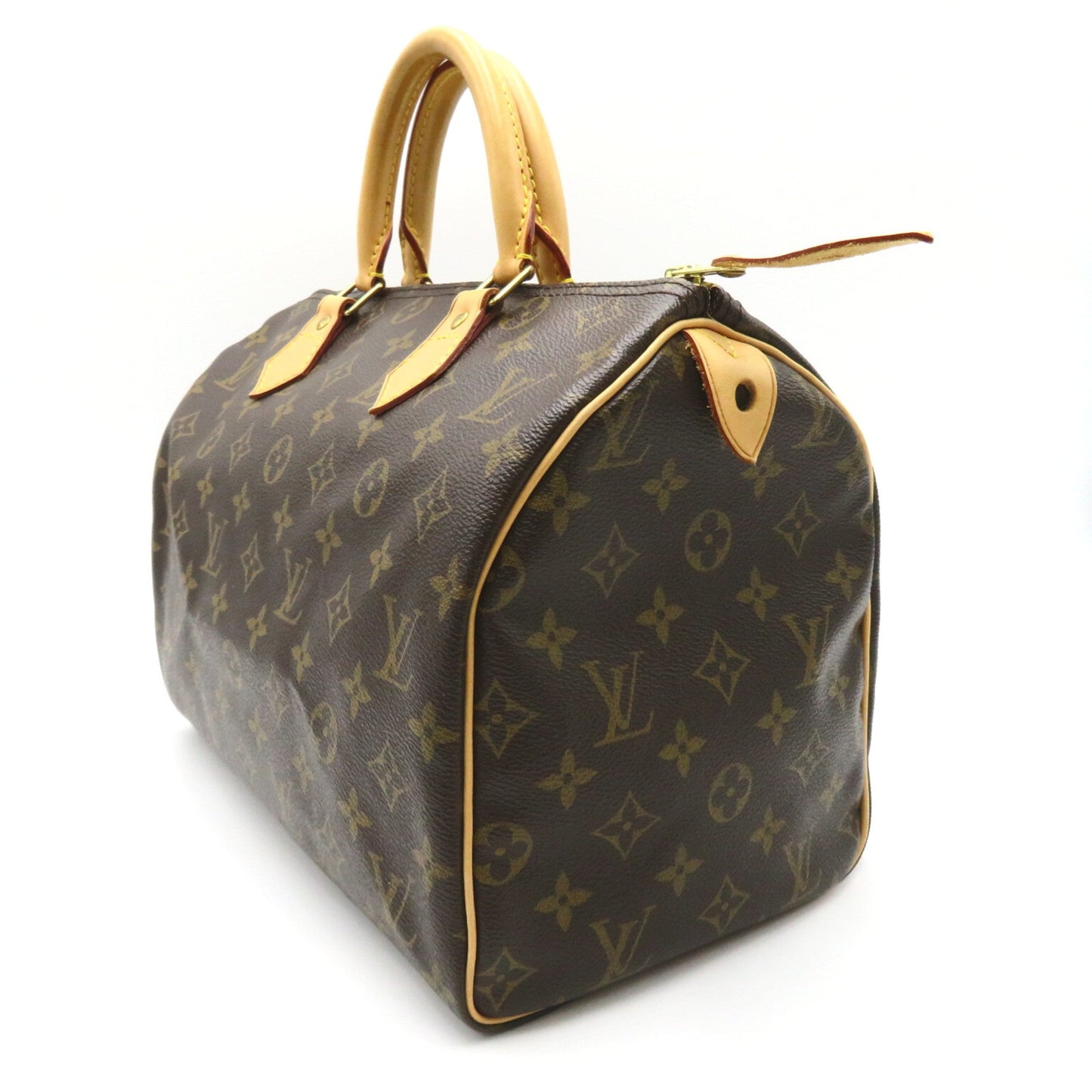 LOUIS VUITTON Speedy 30 Brown Monogram PVC coated canvas M41526