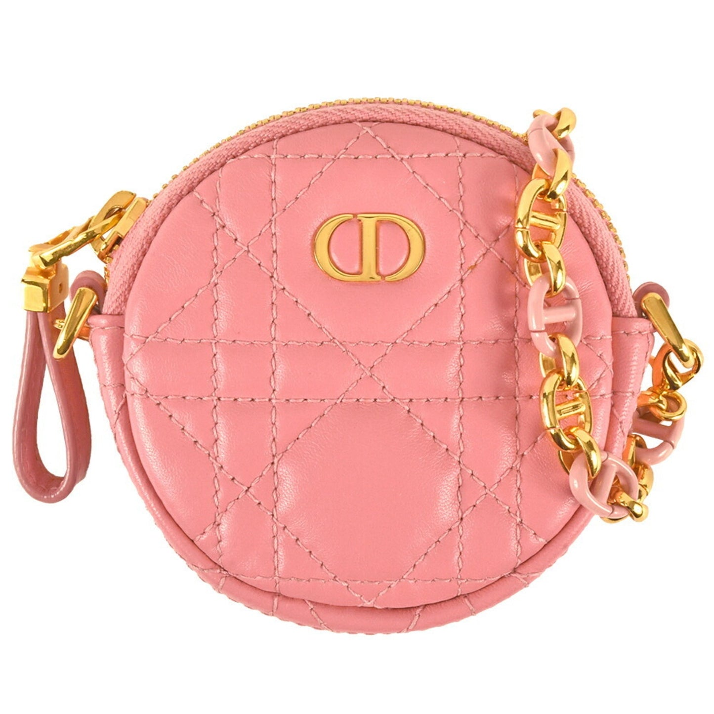 Christian Dior Pink Leather Pouch ()