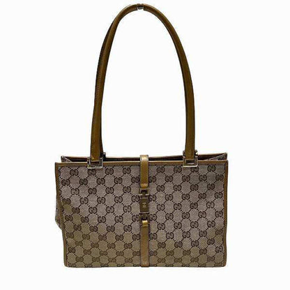 Gucci Beige Pvc Leather Tote Bag ()