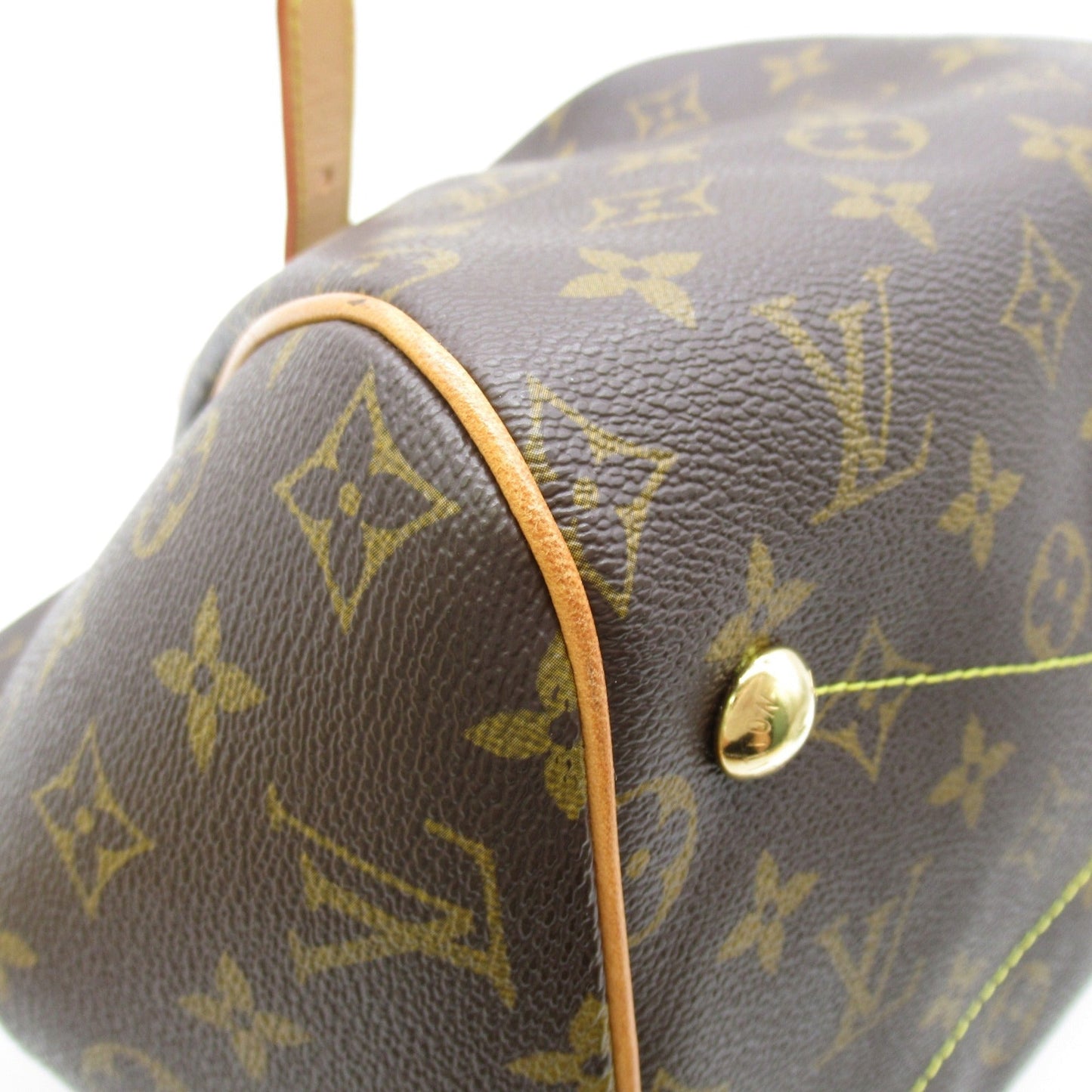 Louis Vuitton Tivoli GM handbag Brown Monogram PVC coated canvas M40144