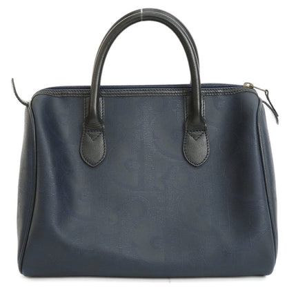 Christian Dior Navy Pvc Leather Handbag ()