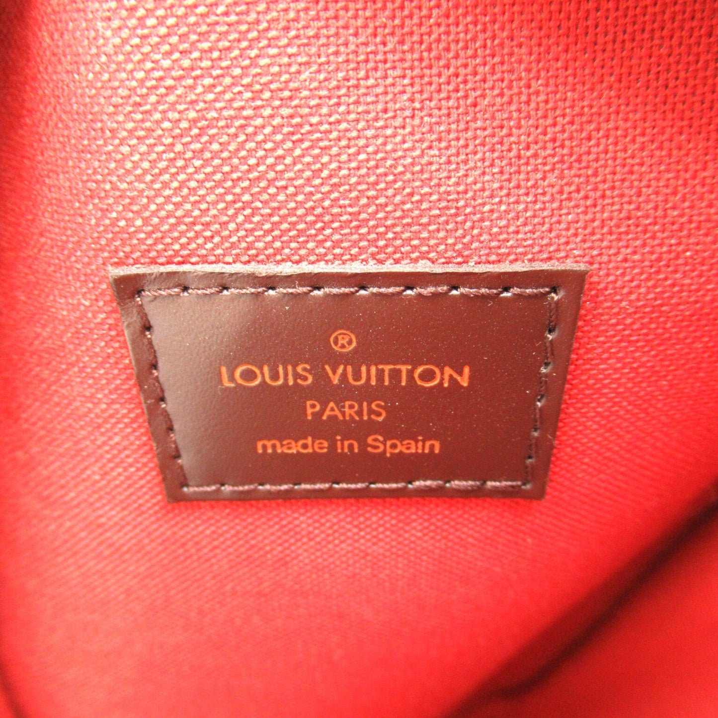 LOUIS VUITTON Pochette/Gange special order Brown Damier PVC coated canvas N51870