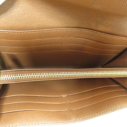 LOUIS VUITTON Portefeiulle Sarah Bifold Long Wallet Brown Monogram PVC coated canvas M60531