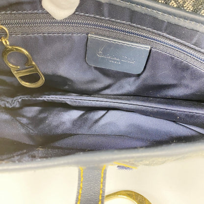 Christian Dior Navy Canvas Handbag ()
