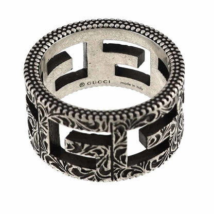 Gucci Silver Silver 925 Band Ring