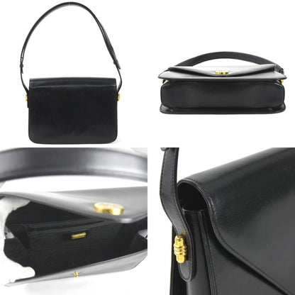 Gucci Black Leather Shoulder Bag