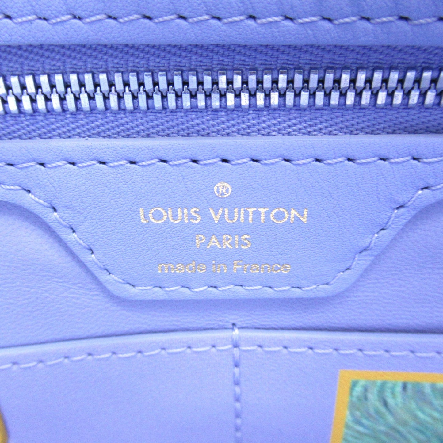 Louis Vuitton Van Gogh Neverfull MM Blue Masters collection PVC coated canvas M43331