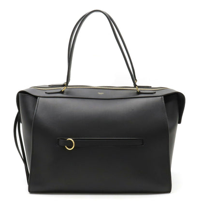 Celine Ring Bag Small Handbag Leather Black 176206