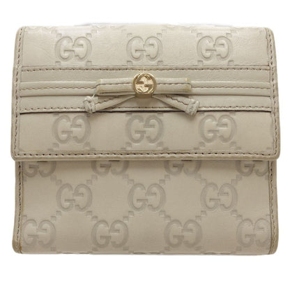 Gucci Ivory Leather Wallet (Bi-Fold) ()