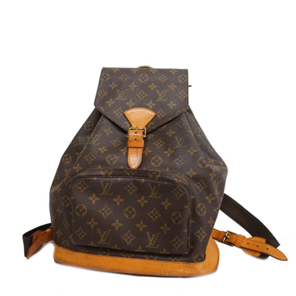 Louis VuittonAuth  Monogram Montsouris GM M51135 Women's Backpack