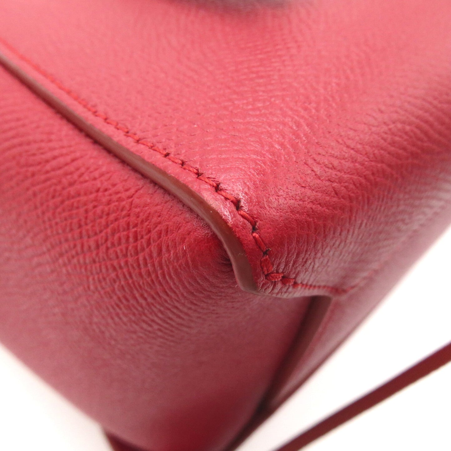 Celine Belt bag Red Calfskin [cowhide]