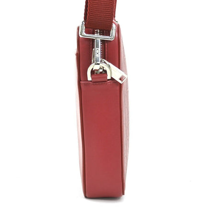 Christian Dior Red Color Leather Shoulder Bag ()