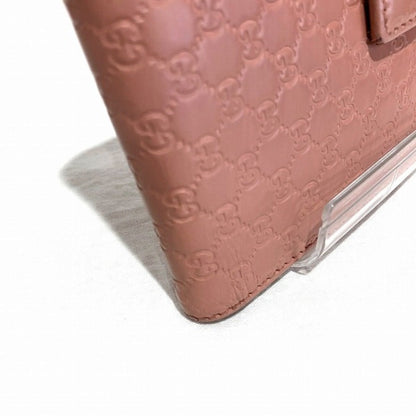 Gucci Pink Leather Wallet (Bi-Fold)