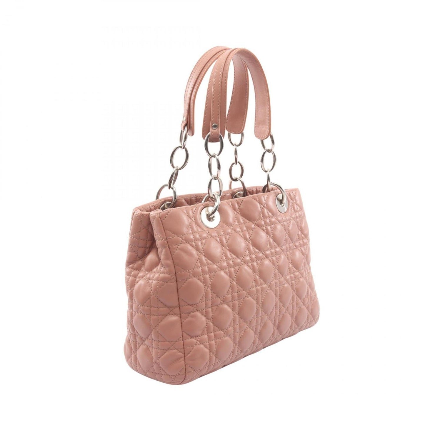 Christian Dior Pink Leather Handbag ()