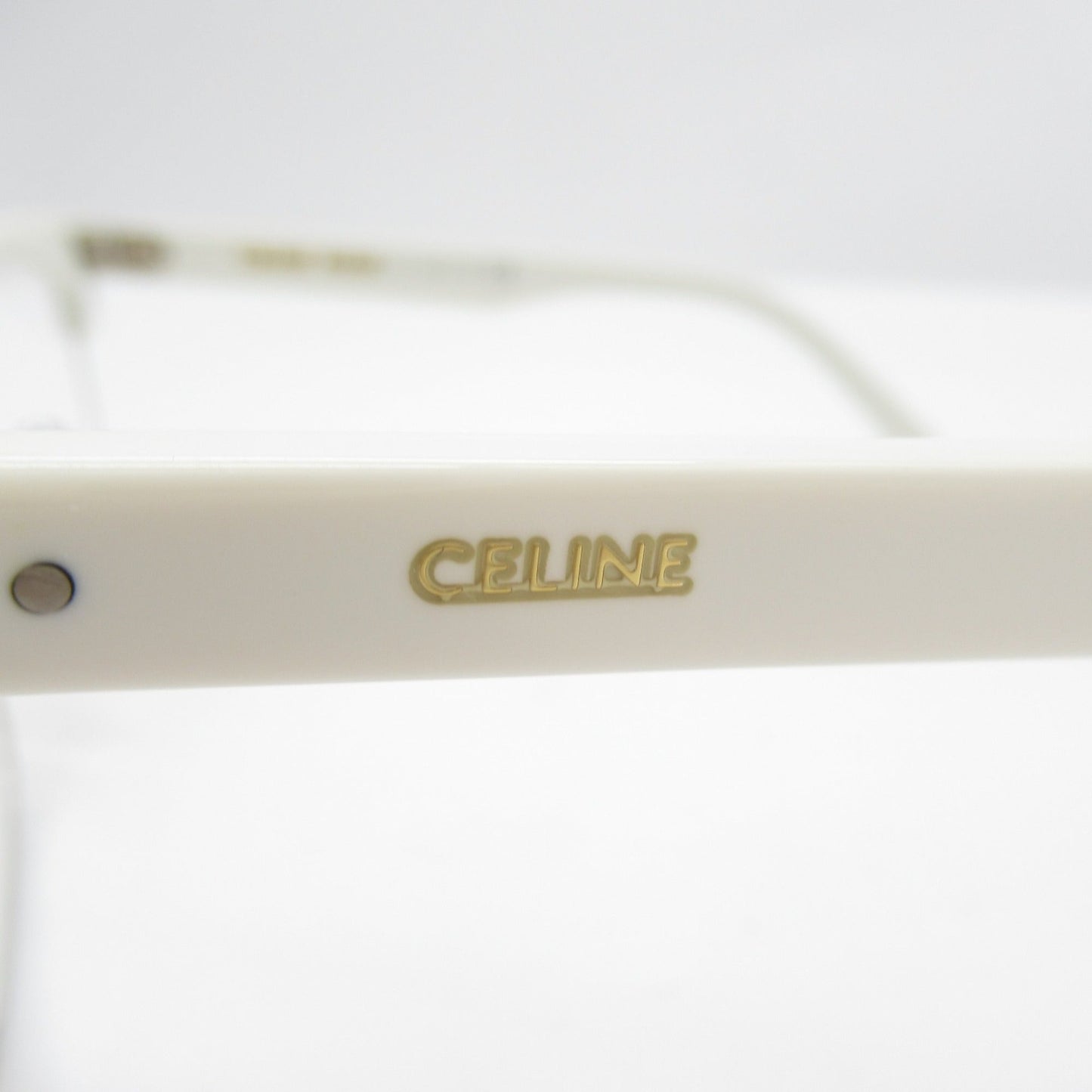 Celine Date Glasses Glasses Frame White Plastic 50026U 017[53]