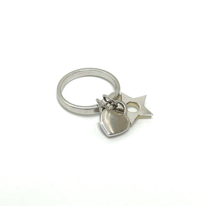 Christian Dior Silver Metal Band Ring ()