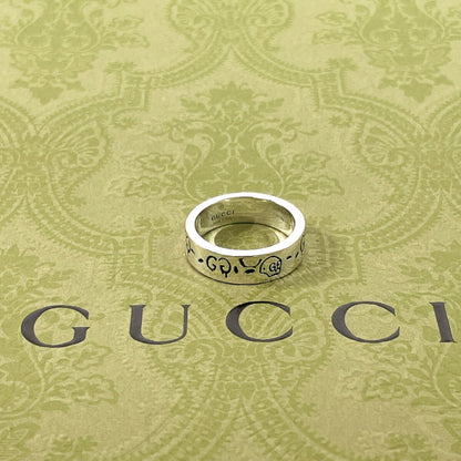 Gucci Silver Silver 925 Band Ring