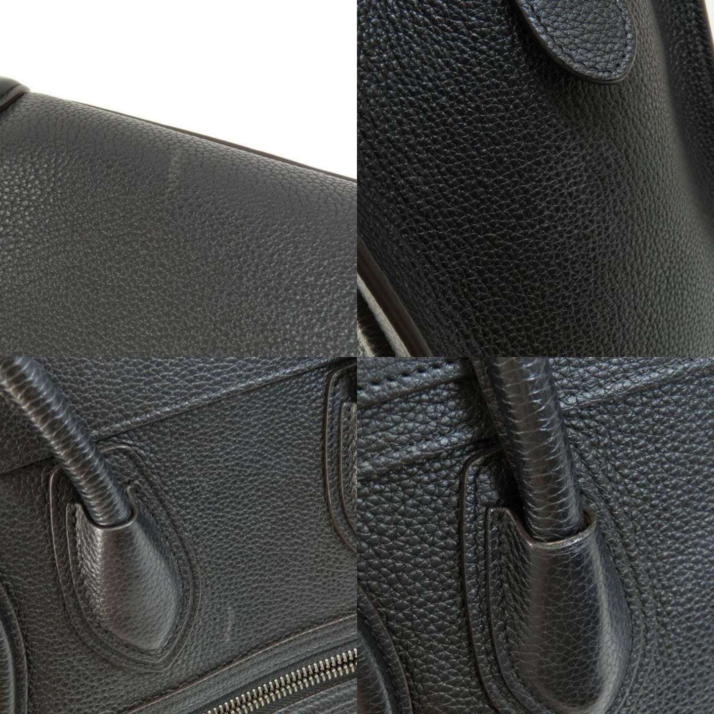 Celine Luggage Micro Handbag Calf Women's