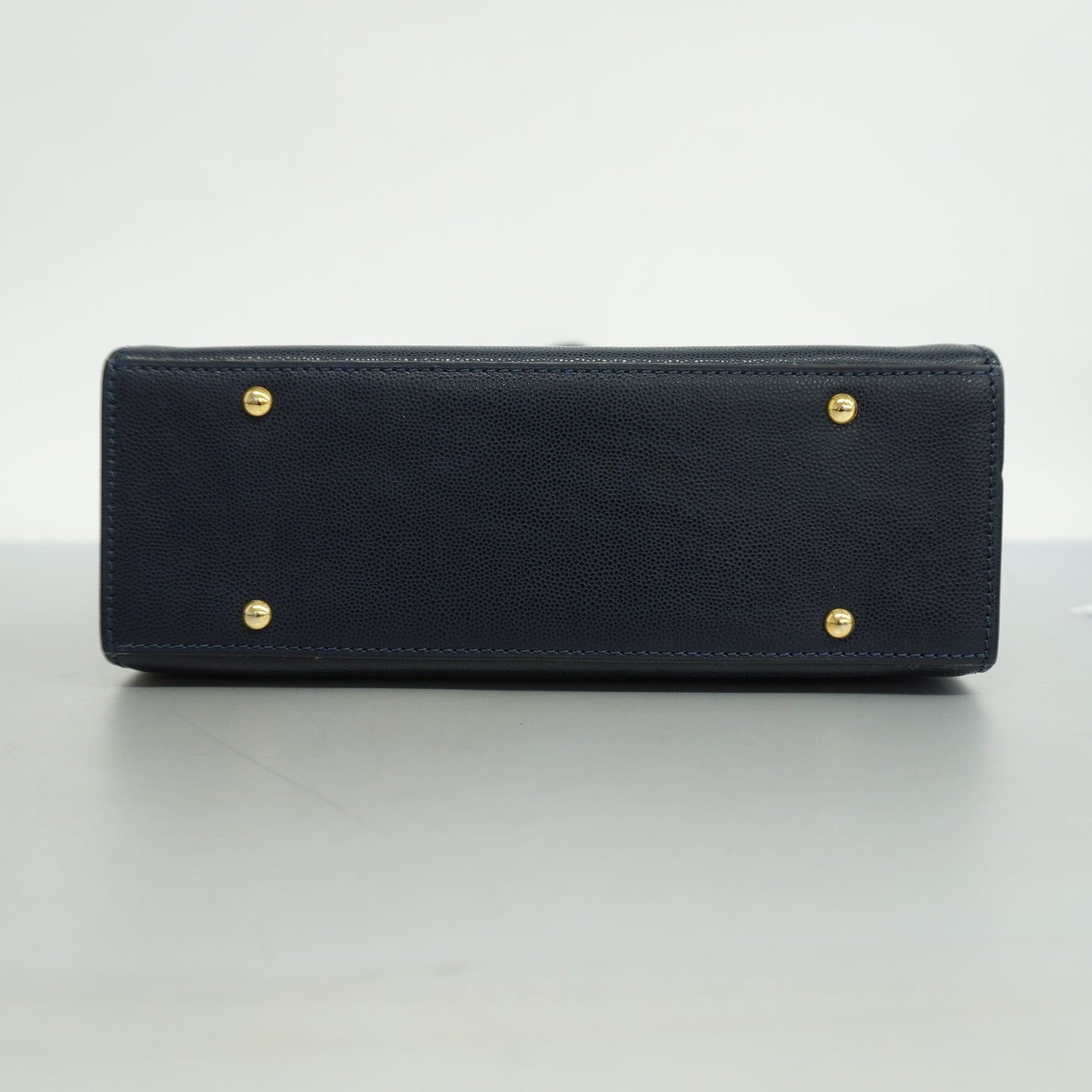 Celine  2way Bag Women's Leather Navy