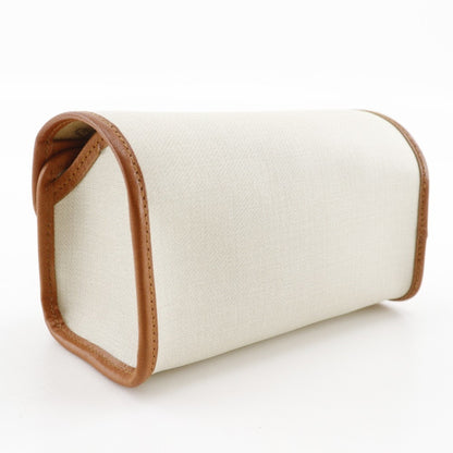 Christian Dior Off-White Pvc Pouch ()