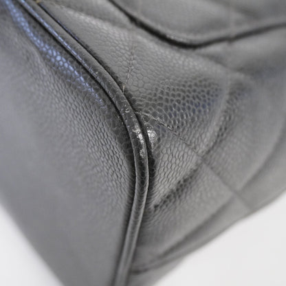CHANEL   Reprint Tote Women's Leather Tote Bag Black