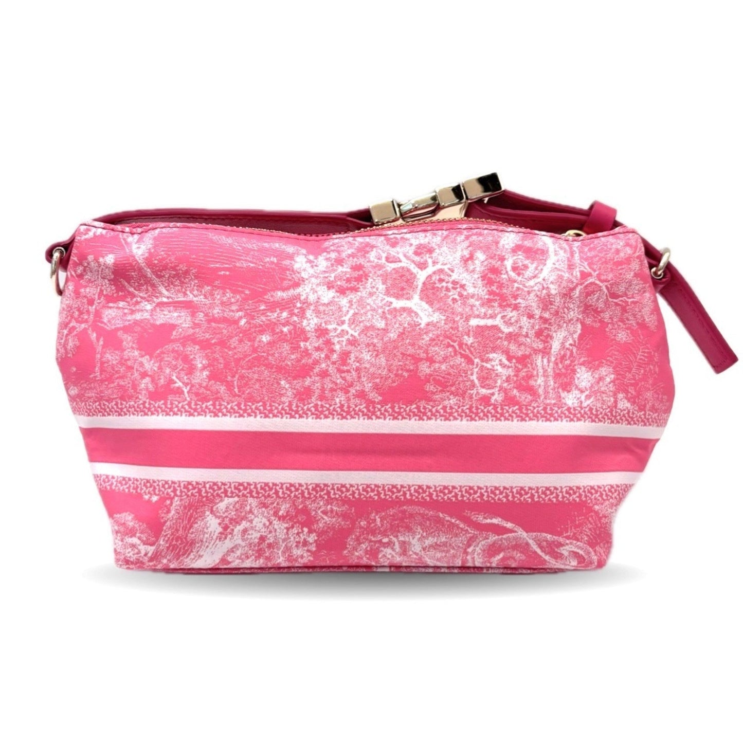 Christian Dior Pink Nylon Leather Pouch ()
