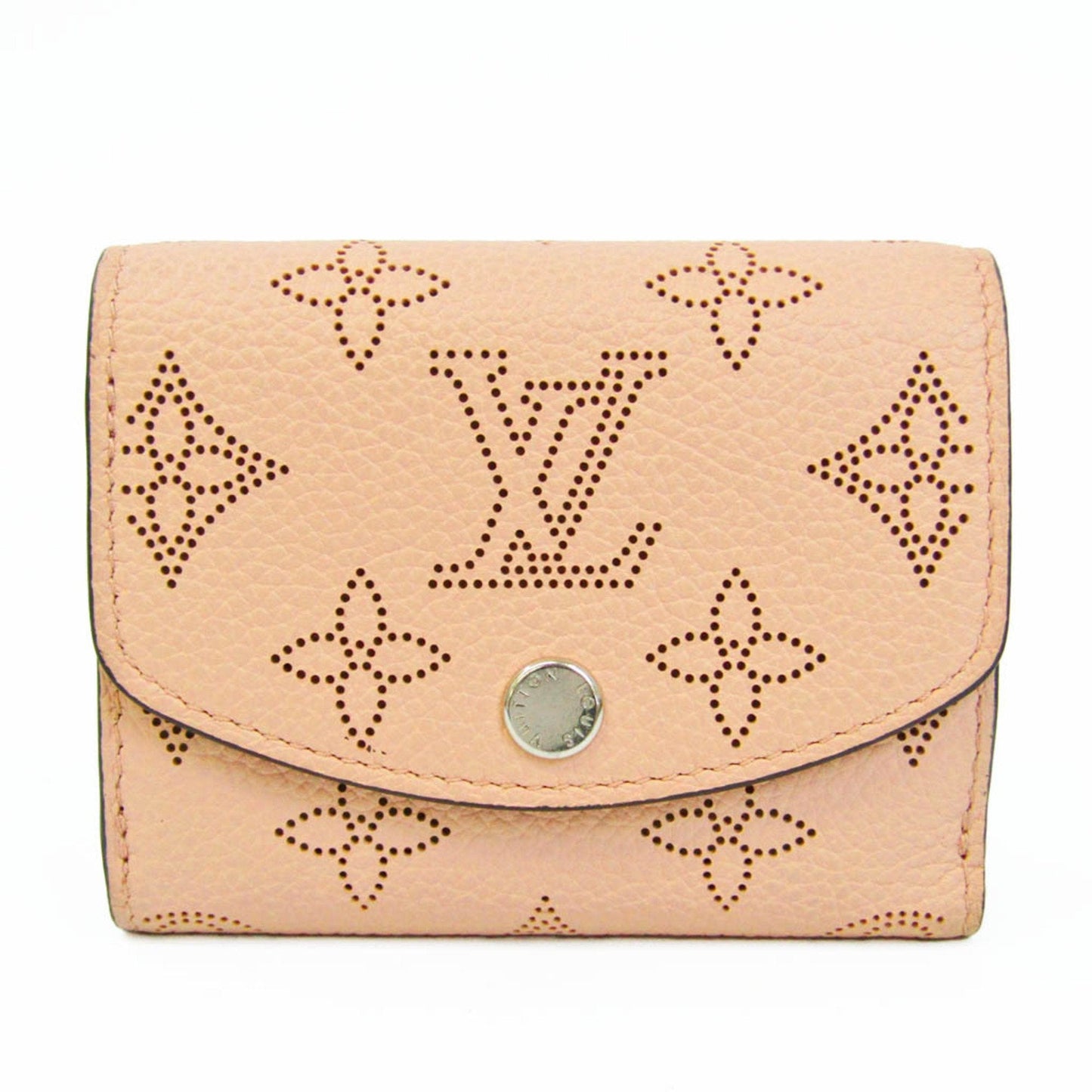 LOUIS VUITTON Mahina Iris Wallet XS M67499 Women's Mahina Leather Calf Leather Wallet [tri-fold] Magnolia