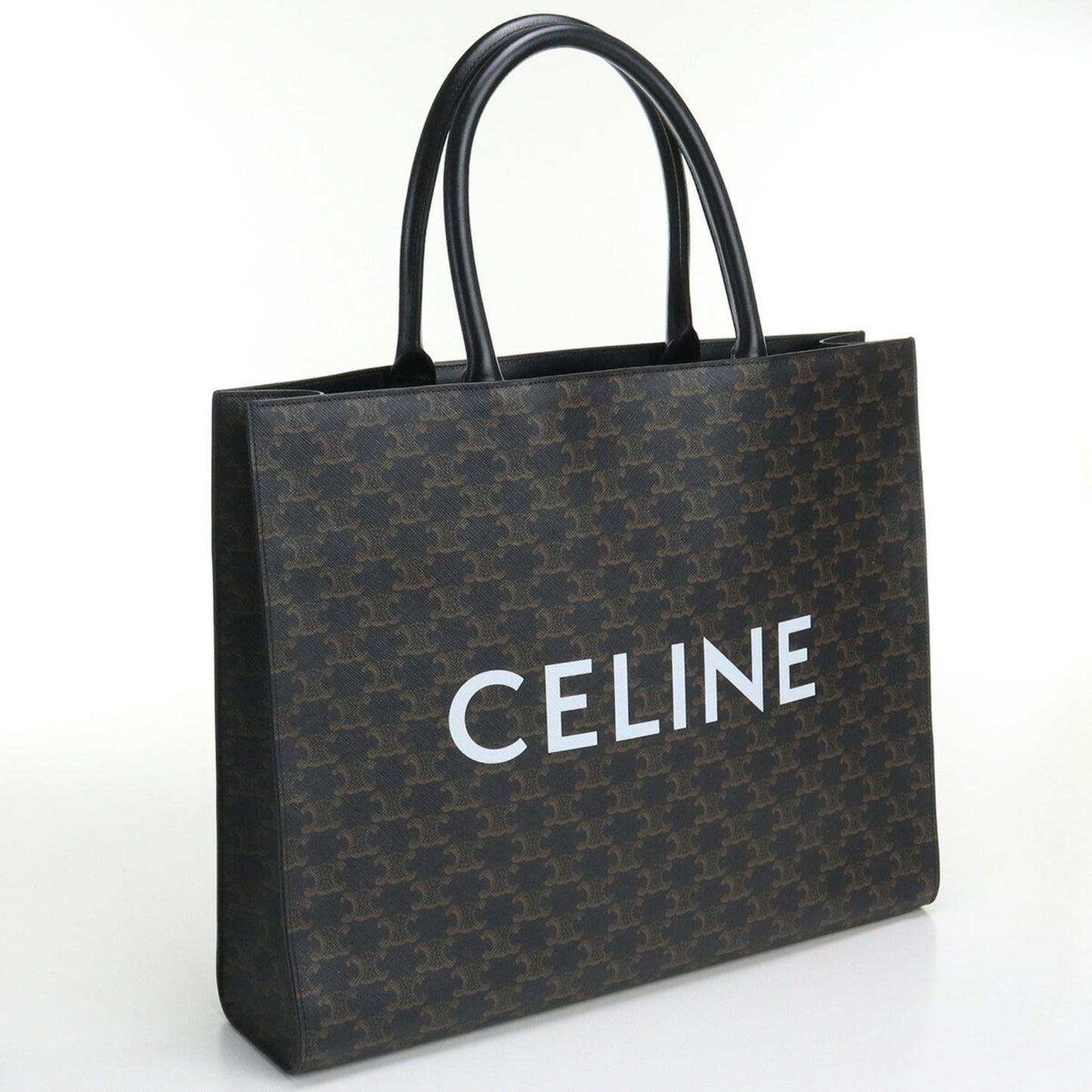 Celine Horizontal Cabas 197012CIM.38SI Tote Bag PVC Unisex