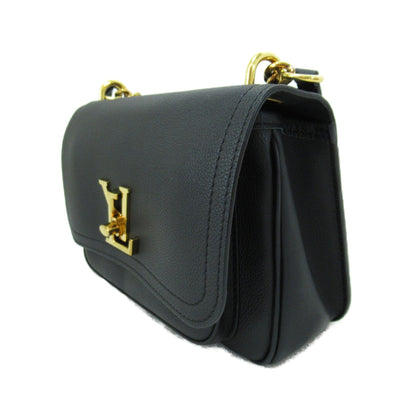 LOUIS VUITTON Rock Me Chain Shoulder Bag Black Black Calfskin Calfskin [cowhide] M57073