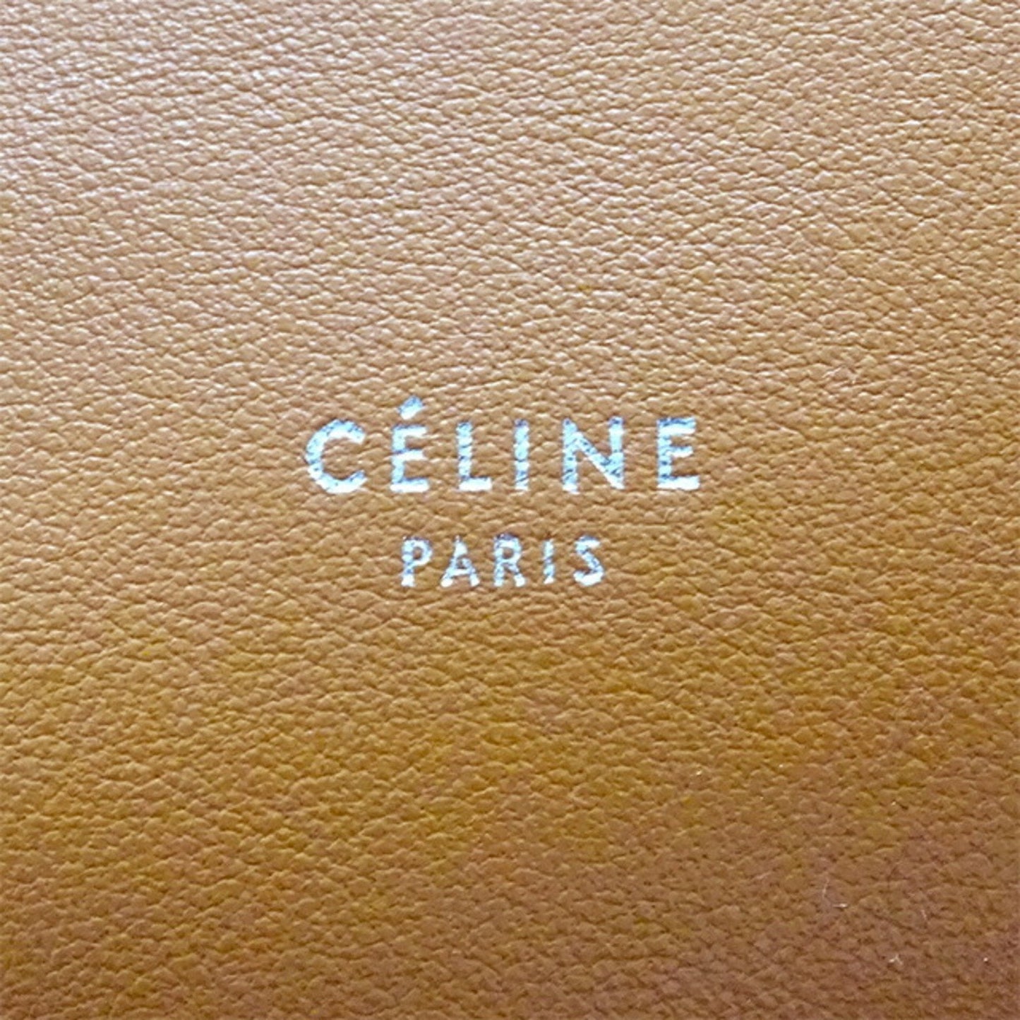 Celine Bag Ladies Handbag Shoulder 2way Leather Soft Cube Camel White
