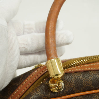 Celine  Macadam Handbag Women's PVC,Leather Brown