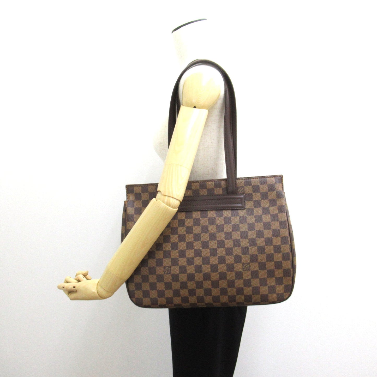 LOUIS VUITTON Parioli Brown Ebene Damier PVC coated canvas N51123