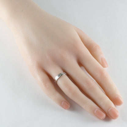 Gucci Icon Ring No. 7.5 18K K18 White Gold Women's