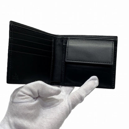 Gucci Black Leather Wallet (Bi-Fold)