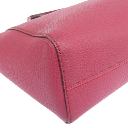 Gucci leather swing mini handbag pink