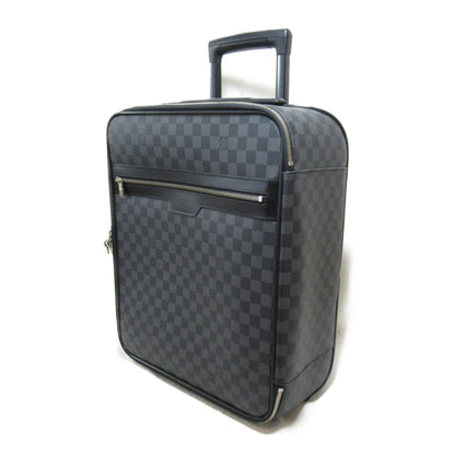 LOUIS VUITTON Pegas 45 carry bag Gray Damier graphite PVC coated canvas N23302