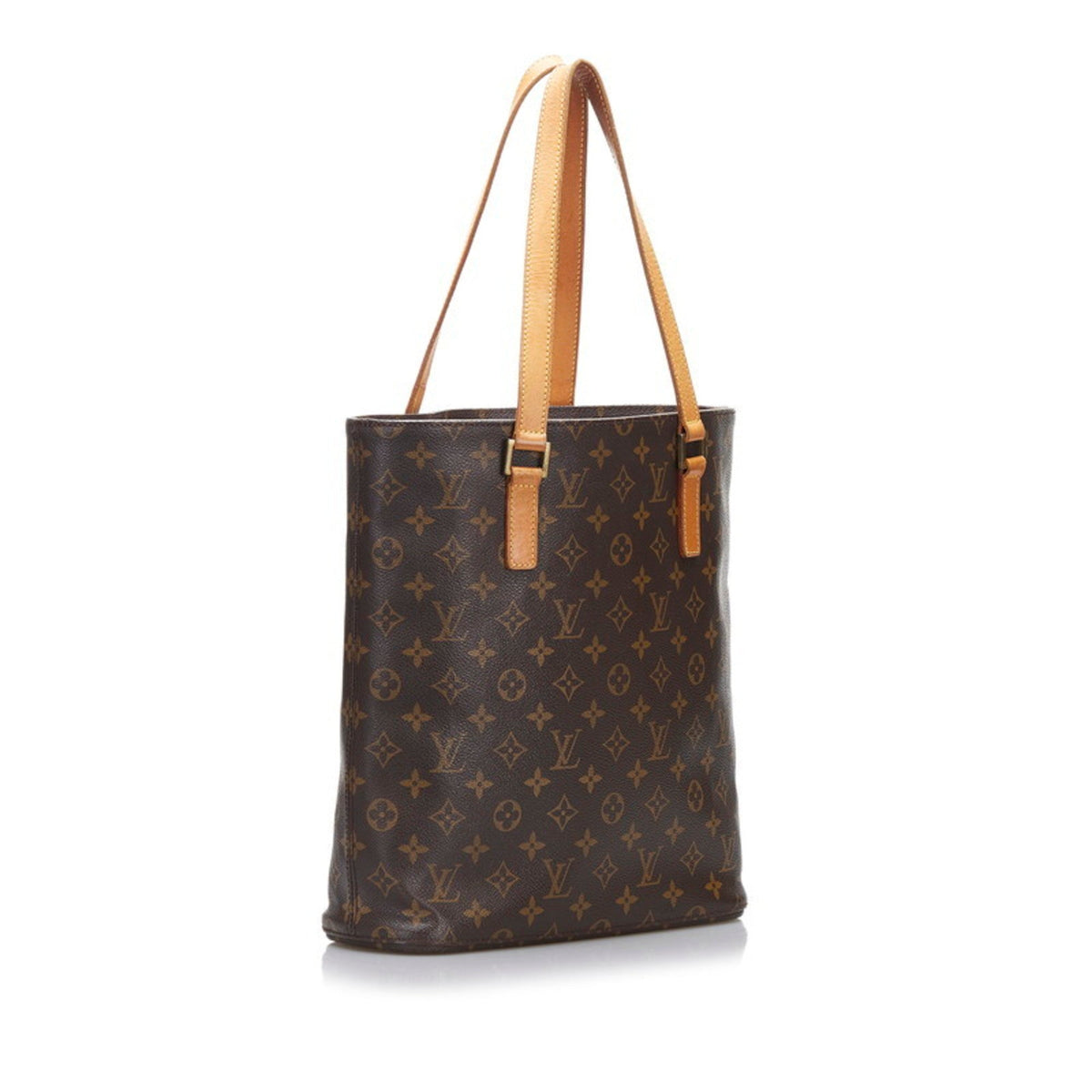 LOUIS VUITTON Monogram Vavin GM Tote Bag M51170 Brown PVC Leather Ladies