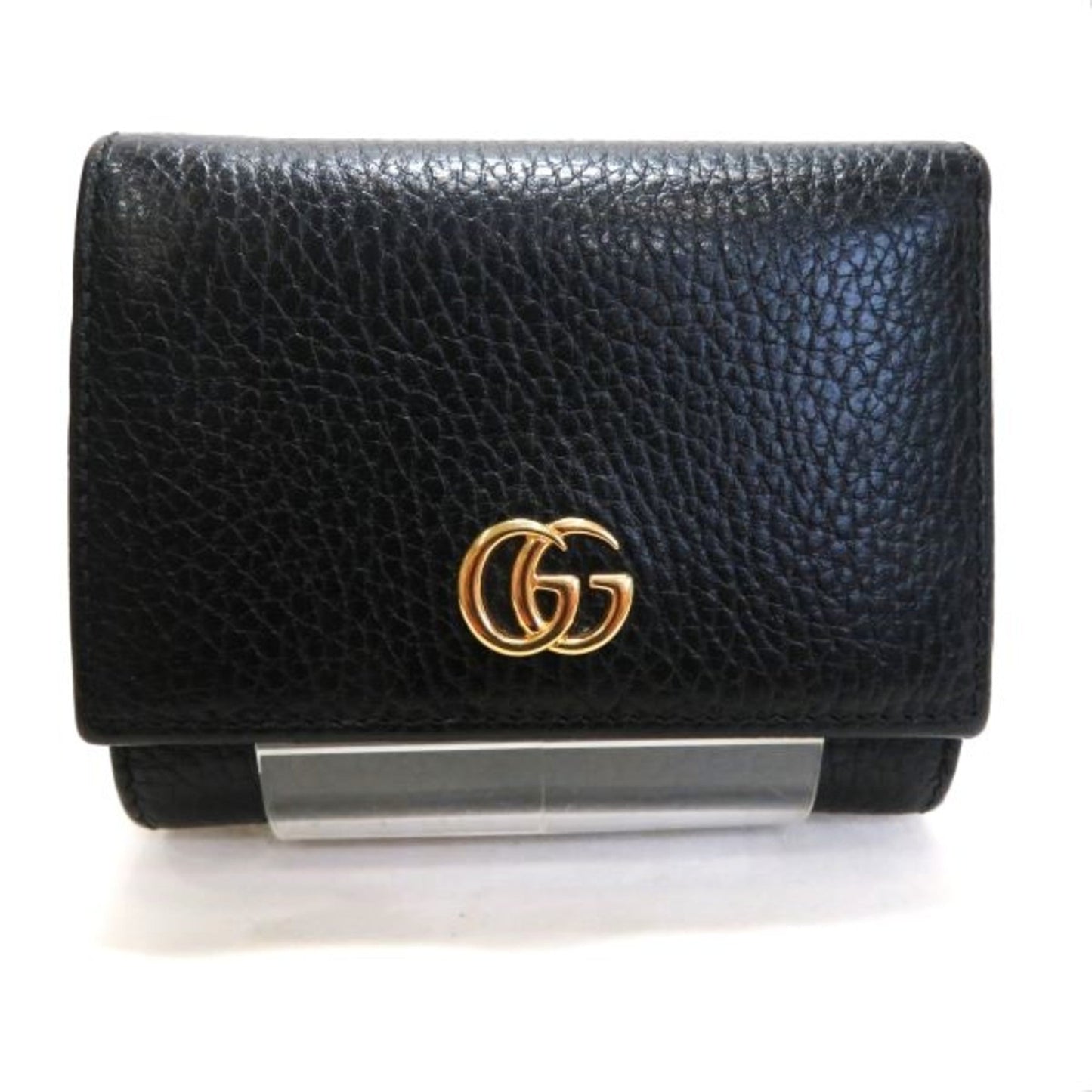 GUCCI Petit Marmont leather tri-fold wallet ladies