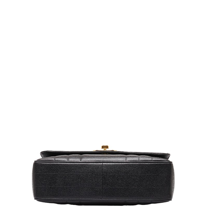 Chanel CC Caviar Mademoiselle Top Handle bag  Leather Handbag in Good condition
