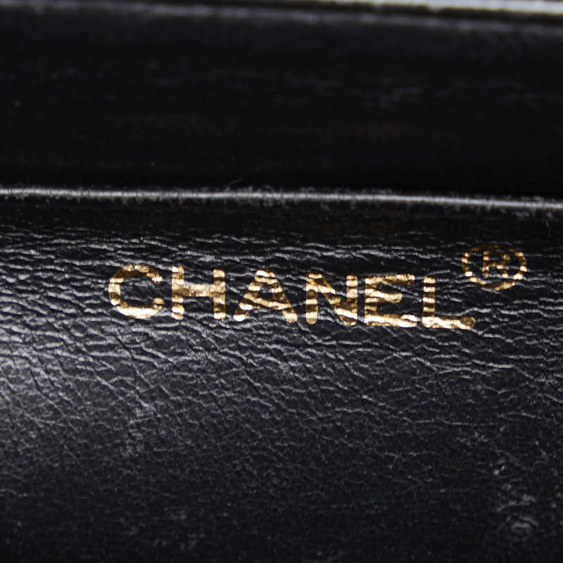 Chanel CC Caviar Mademoiselle Top Handle bag  Leather Handbag in Good condition