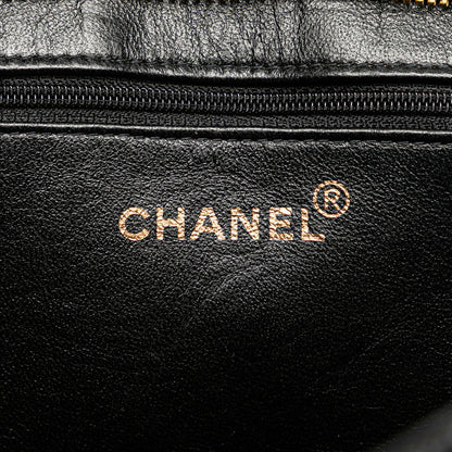 Chanel CC Caviar Medallion Tote Leather Tote Bag in Good condition