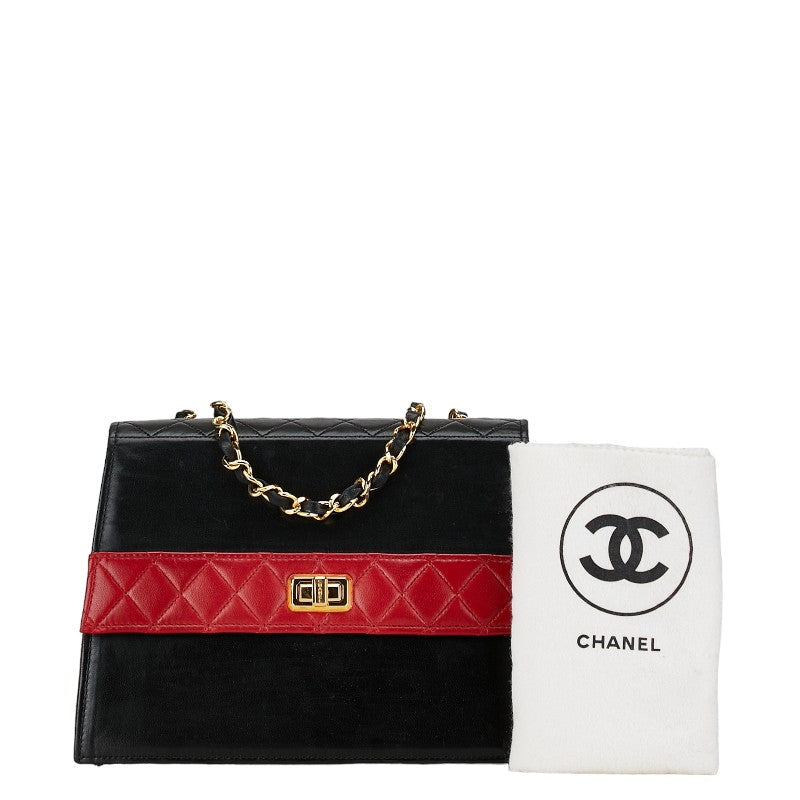 Chanel Reissue Trapezoid Flap Bag Leather Shoulder Bag in Good condition
