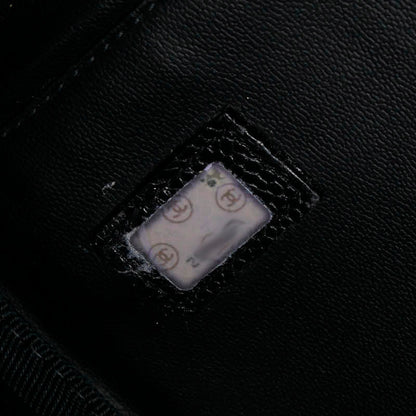 Chanel CC Caviar Travel Bag Leather Travel Bag in Good condition
