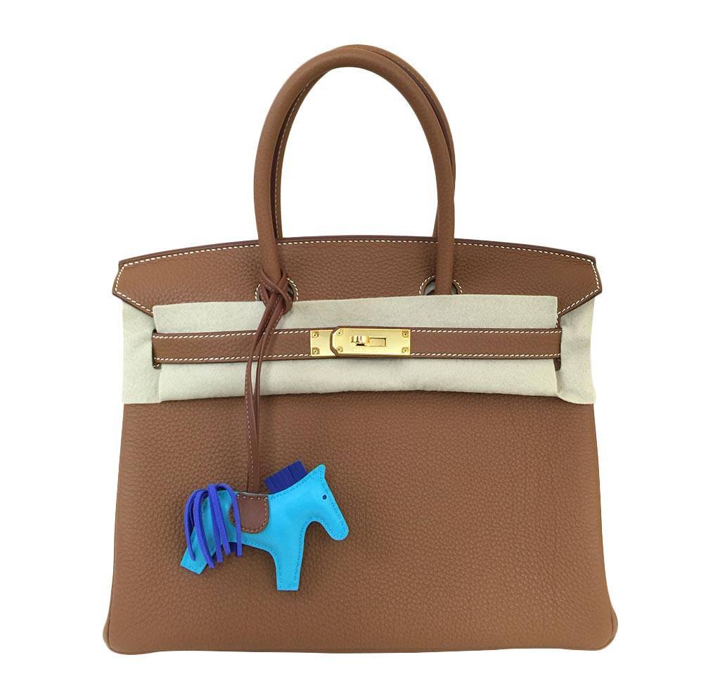 Hermès Birkin 30 Gold Bag Togo Leather