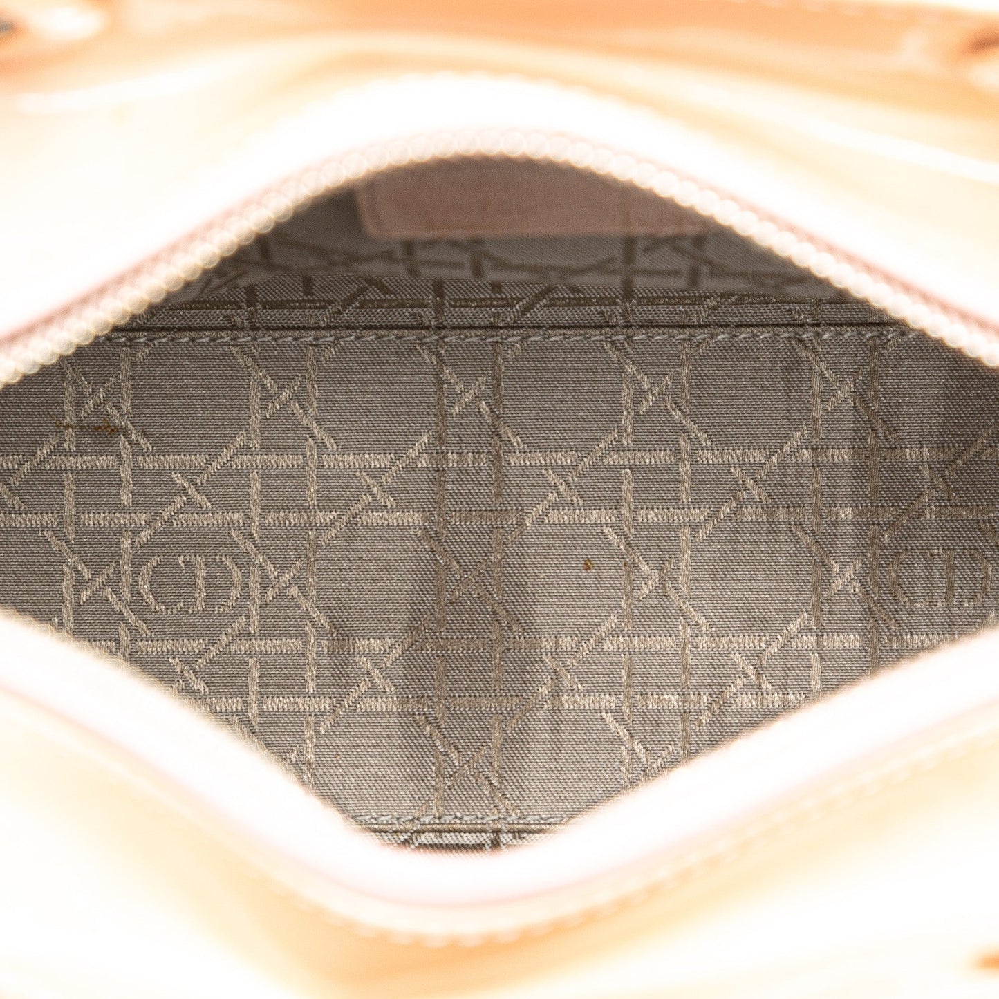 Medium Patent Cannage Lady Dior