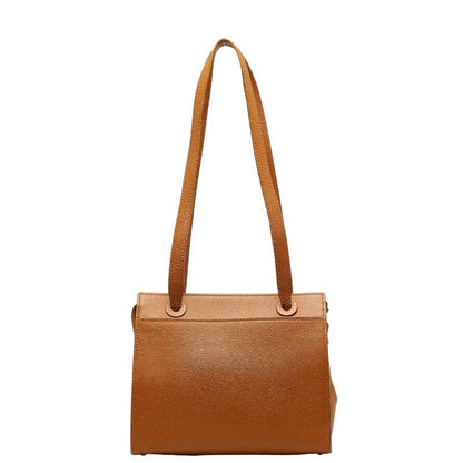 CHANEL CHANEL LOGO TORTE BAG CABIAR SKIN BRUN LADY SCHOOL