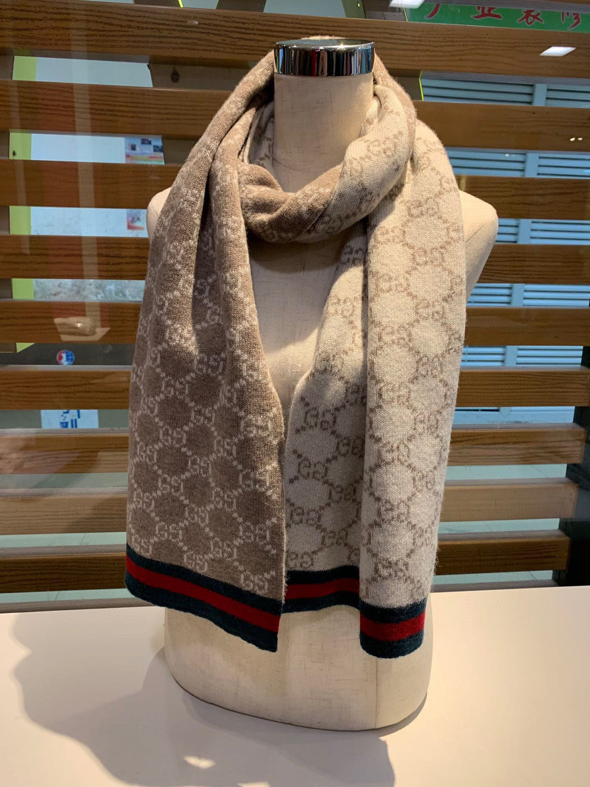 CLTH096 Wool and cotton 30x190cm