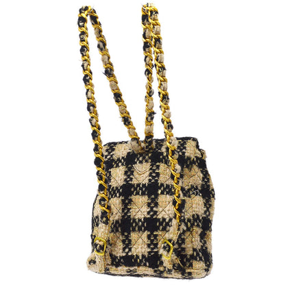 CHANEL Tweed DUMA Backpack Medium 40328