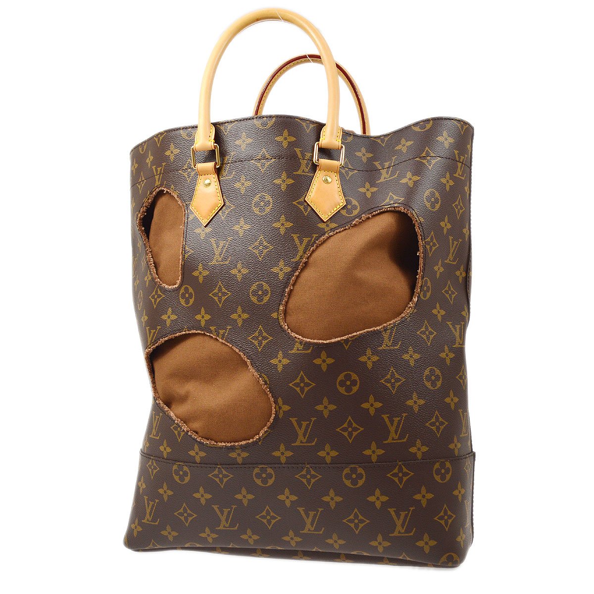 LOUIS VUITTON★ x Rei Kawakubo 2014 BAG WITH HOLES M40279 70638