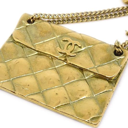 CHANEL Bag Brooch Gold 94A 60865